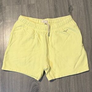 Rag & Bone Light Yellow Elastic Waist Shorts. Size SP